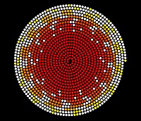 Fusion – computer musical graphic, 1999.